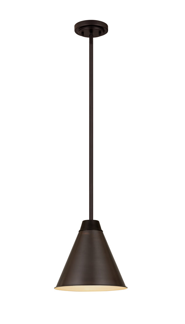 Z-Lite - 6011P12-BP - One Light Pendant - Eaton - Bronze Plate