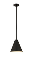 Z-Lite - 6011P12-MB - One Light Pendant - Eaton - Matte Black