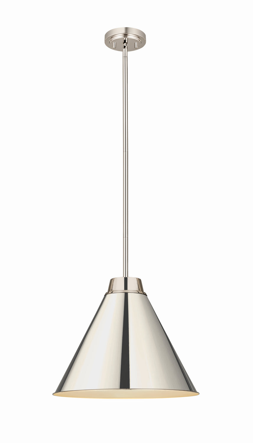 Z-Lite - 6011P18-PN - One Light Pendant - Eaton - Polished Nickel