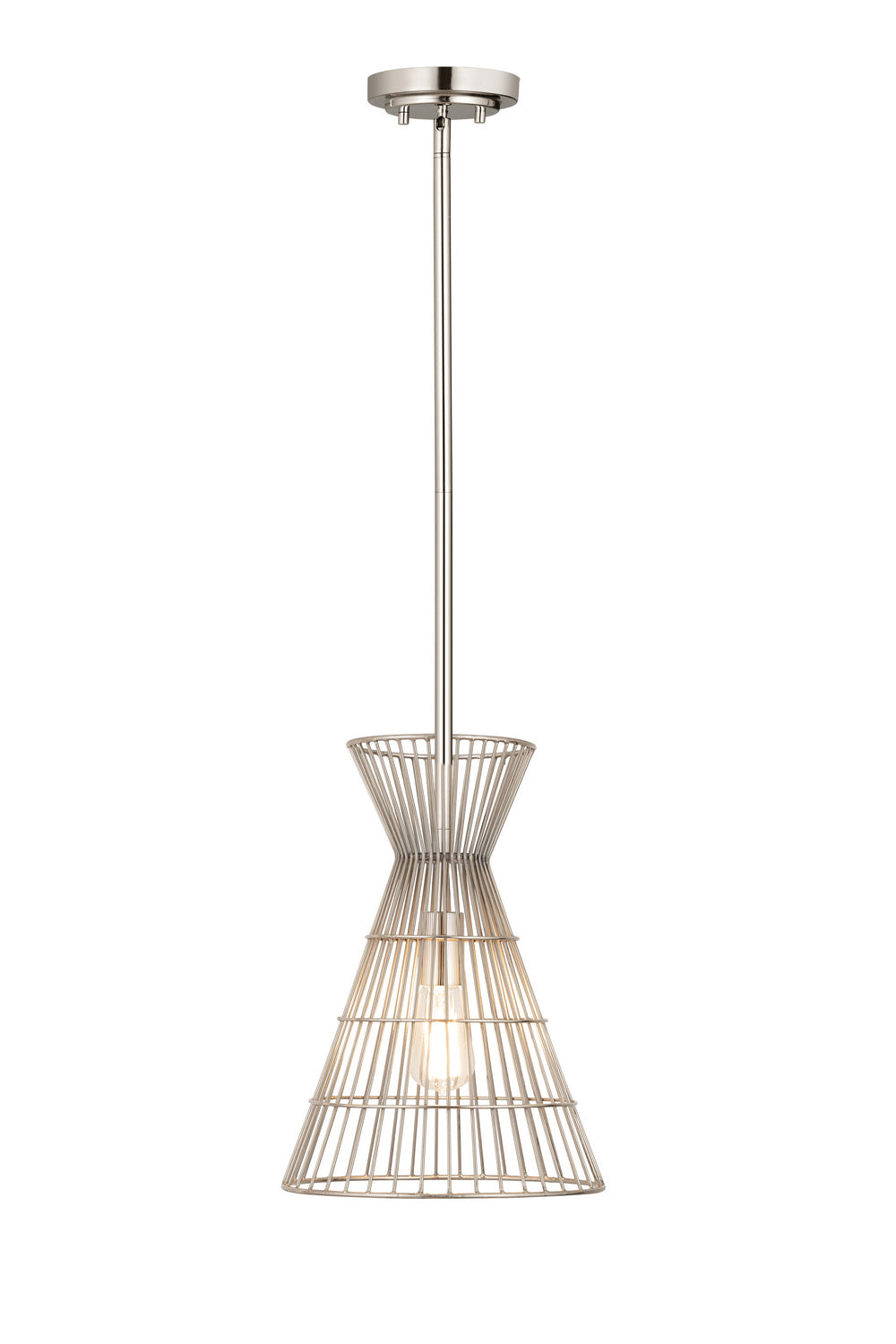 Z-Lite - 6015MP-PN - One Light Pendant - Alito - Polished Nickel