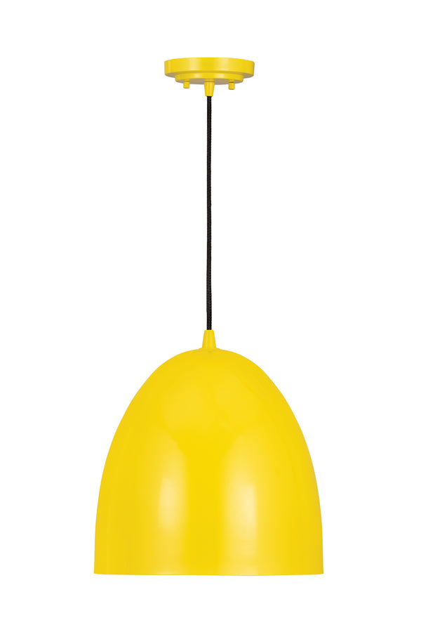 Z-Lite - 6012P12-YEL - One Light Pendant - Z-Studio - Yellow