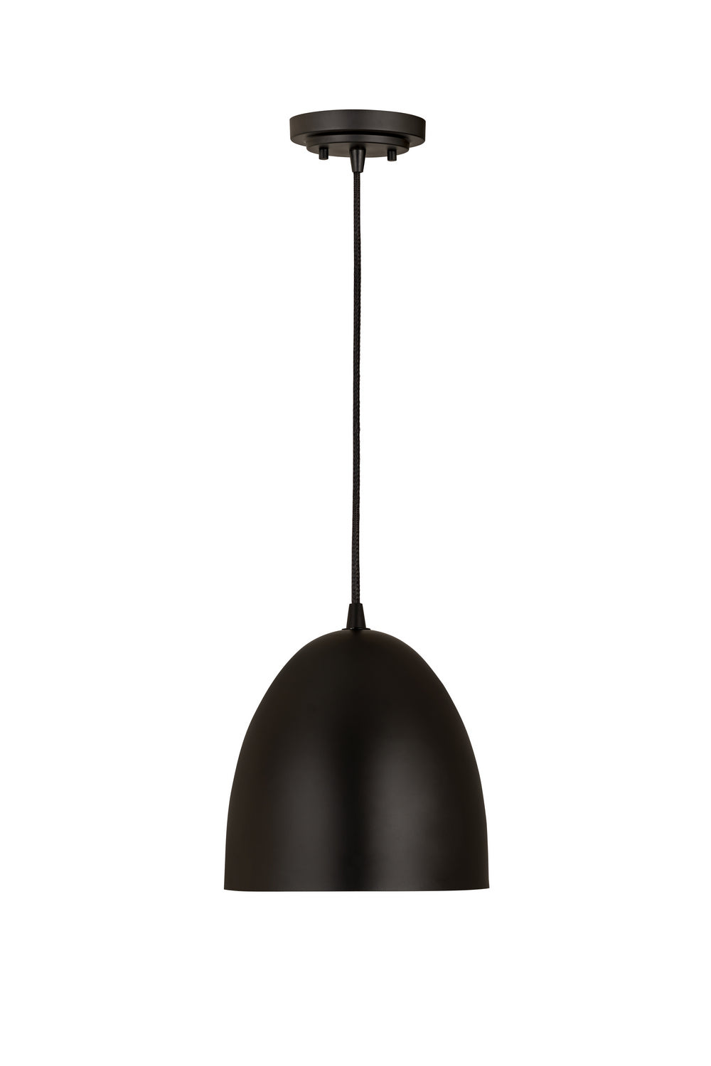 Z-Lite - 6012P9-SBK - One Light Pendant - Z-Studio - Satin Black