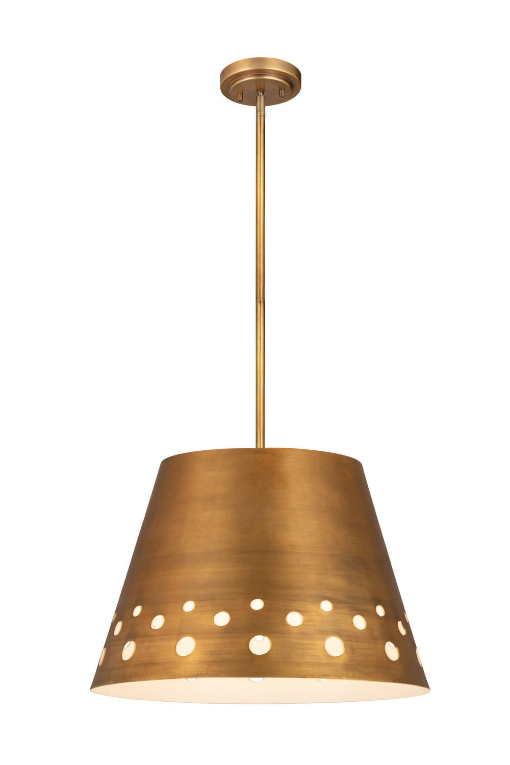 Z-Lite - 6014-18RB - One Light Chandelier - Katie - Rubbed Brass