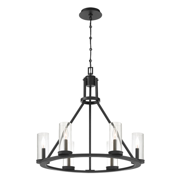 Eurofase - 38220-012 - Six Light Chandelier - Nerito - Matte Black