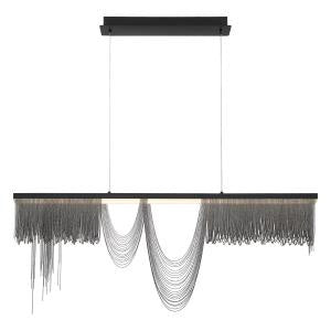 Eurofase - 39284-020 - LED Chandelier - Tenda - Painted Brushed Black