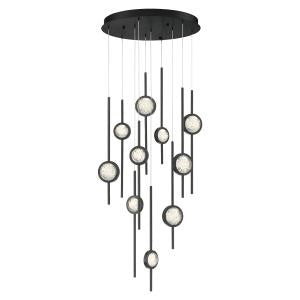 Eurofase - 39464-019 - LED Chandelier - Barletta - Black Anodized Aluminum