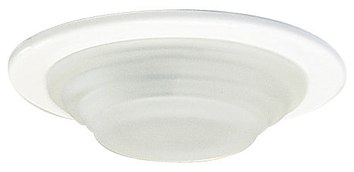 Elco Lighting - E234W - Mini Shwr Trim W/Frstd Stpd Glass - All White