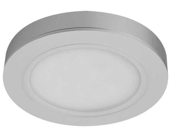 Elco Lighting - E250N - 3.5W Rnd Led Pk Lt 300Lmn Rec/Surf12V 3K - Nickel