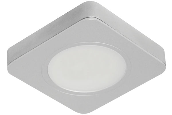 Elco Lighting - E251N - 3.5 Sqr Led Pk Lt 300Lmn Rec/Sur 12V 3K - Nickel