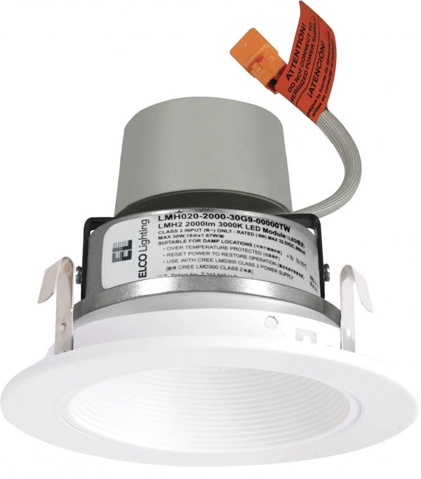 Elco Lighting - E414R0827W - 4" Led Wht Bffl Insrt W/Driver 850Lmn - All White