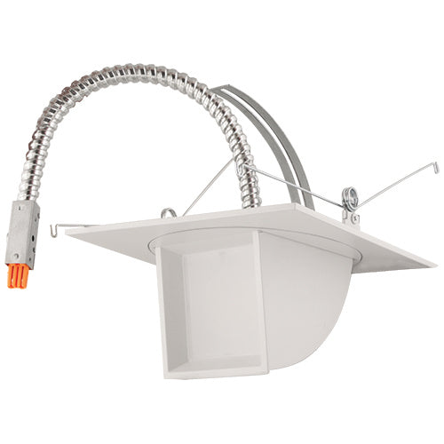 Elco Lighting - E523L1130W - 5" Sqr Led Pull Down Adjtbl 1100Lmn 3K - All White