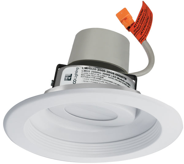 Elco Lighting - E616R0827W - 6"Led Adjstbl Bffl Insrt Drvr 850Lm 27K - All White