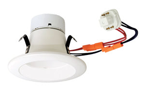 Elco Lighting - ECF41527W - 4" Cfl Led Inserts 9W - All White