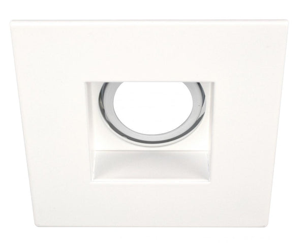 Elco Lighting - EL2482W - 4" Lv Sqr Metal Reflctr Trim - All White