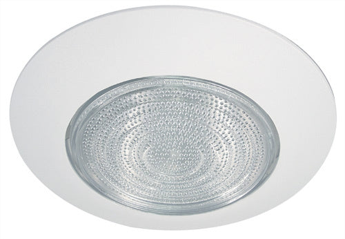 Elco Lighting - EL313SH - 6" Frsnl Shwr Trim W/ Rflctr Plstc - All White