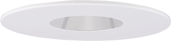 Elco Lighting - EL4490W - 4"Wht Pinhl W/Rflctr Trim W/3-Optic Lens - All White