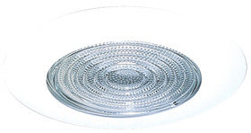 Elco Lighting - EL5113W - 5" Shower Trim W/Frsnel Lens W/Rflctr - All White