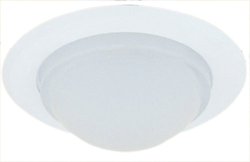 Elco Lighting - EL514W - 5" Shwr Trim W/Drop Opal - All White