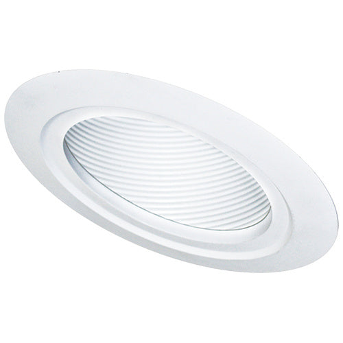 Elco Lighting - EL550W - 5" Bffl Trim For Slope Hsng - All White