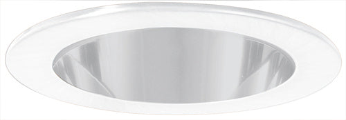 Elco Lighting - EL911W - 4" Shower Trim W/Clr Lens - All White