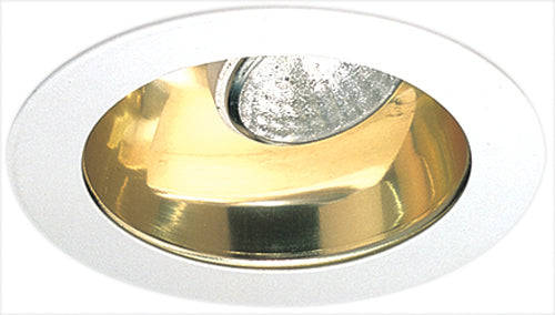 Elco Lighting - EL977G - 4" Gld Rflctr - Gold with White Trim