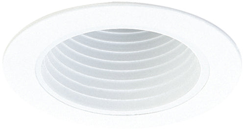 Elco Lighting - EL994DW - 4" Bfl Thin Grovs Die Cast Ring - All White