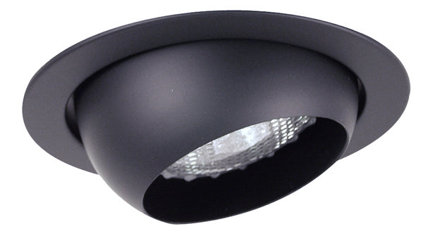 Elco Lighting - EL998B - 4" Eyeball Blk - All Black