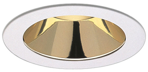 Elco Lighting - EL999KG - 4" Gld Rflctr W/Bkt - Gold with White Trim