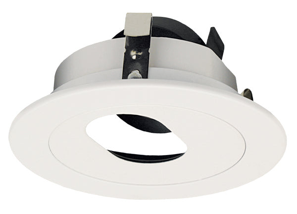 Elco Lighting - ELK4120W - 4" Die-Cast Slot Aperture For Koto Sys - Black Slot with White Trim