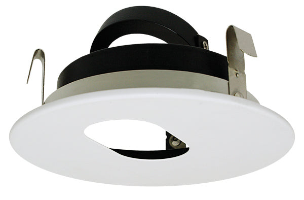 Elco Lighting - ELK4130W - 4"Slot Aperture Trim For Koto Module - Black Slot with White Trim