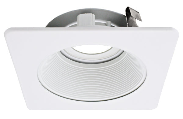 Elco Lighting - ELK4293W - 4" Sqr Baffle Trim For Koto - All White