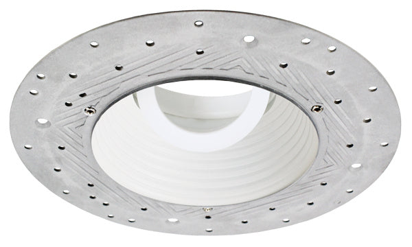 Elco Lighting - ELK434W - 4" Koto Trimless Baffle W/ Spckl Frm - All White