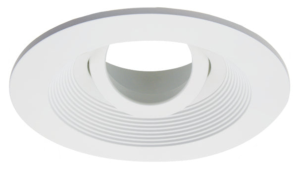 Elco Lighting - ELK4713W - 4" Adjstbl Rnd Bffl For Koto System - All White