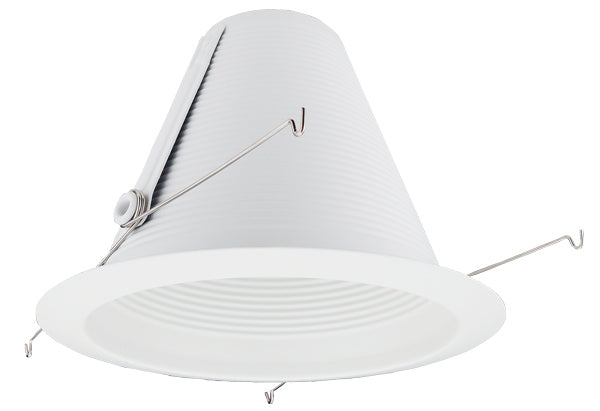 Elco Lighting - ELM300W - 6" Cone Bfl Trim One Pc Air Tight - All White