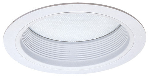 Elco Lighting - ELM412W - 6" Baffle W/Rgrssd Albalite Lns W/Rflct - All White