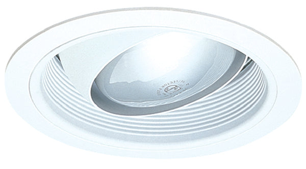 Elco Lighting - ELM48W - 6" Regressed Eyeball Wht - All White