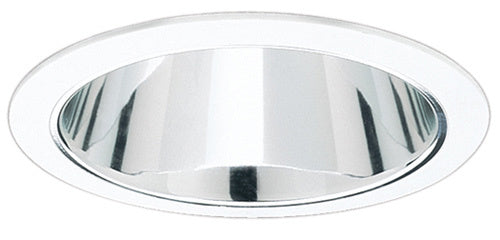 Elco Lighting - ELS530C - 5" Chrm Alum Rflctr - Clear with White Trim