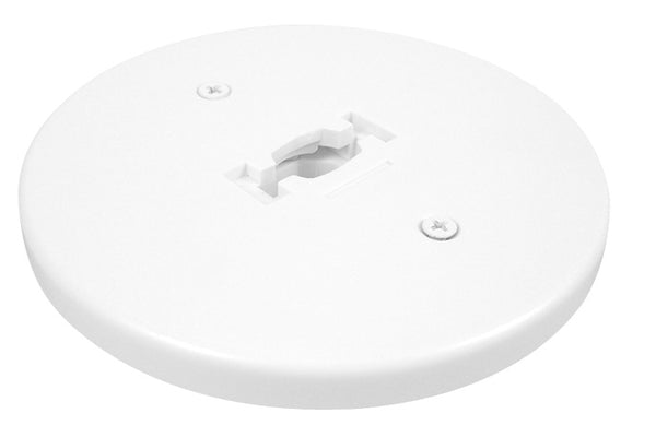 Elco Lighting - EP819W - Round Monopoint Canopy - All White