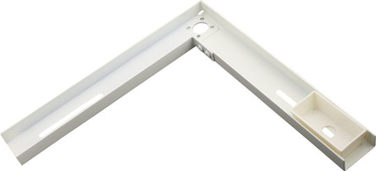Elco Lighting - EP845W - Corner Channel For Suspended Track - All White
