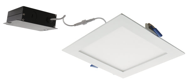 Elco Lighting - ERT66130W - 6" Sqr Led Panel Lgt 12W 750Lmn Dim 3K - All White