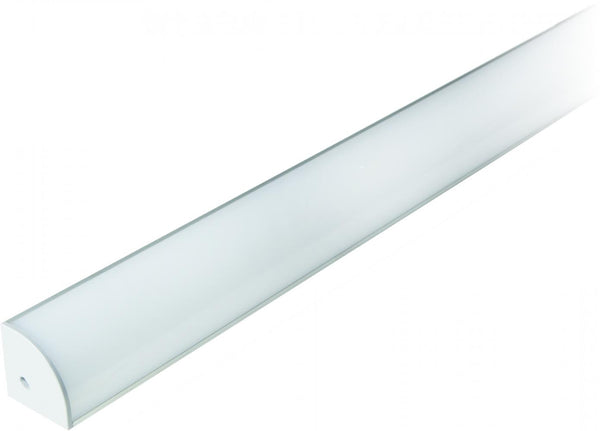 Elco Lighting - EUD36 - Al Profile Surface Corner Round Per Ft - Aluminum