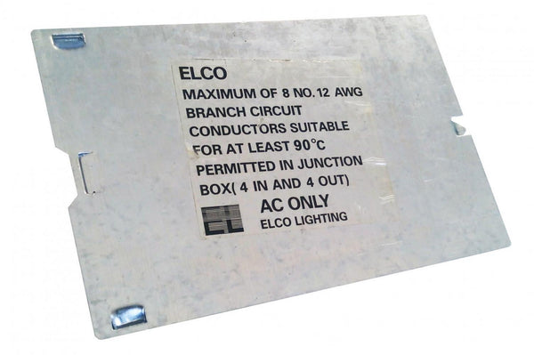 Elco Lighting - JBOXCV - J-Box Cover For Housings