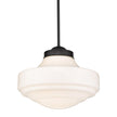 Golden - 0508-L BLK-VMG - One Light Pendant - Ingalls - Matte Black