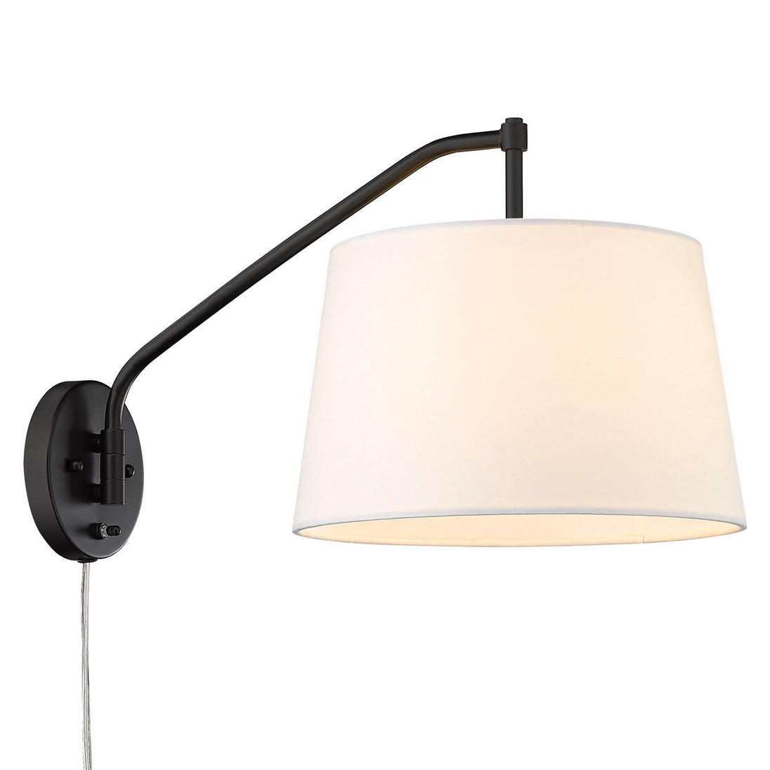 Golden - 3694-A1W BLK-MWS - One Light Wall Sconce - Ryleigh - Matte Black