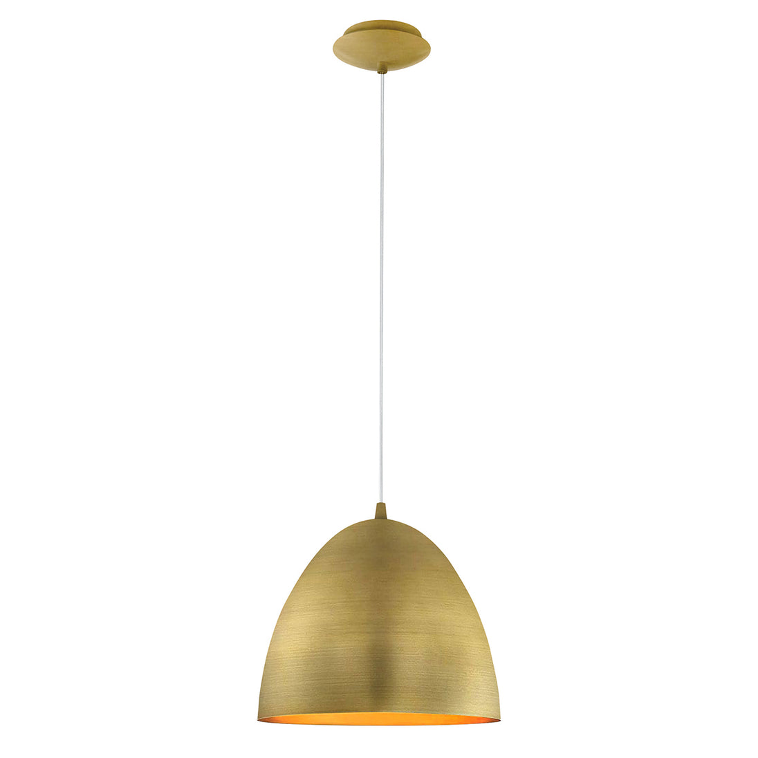 Eglo USA - 204674A - One Light Pendant - Correto - Brushed Gold