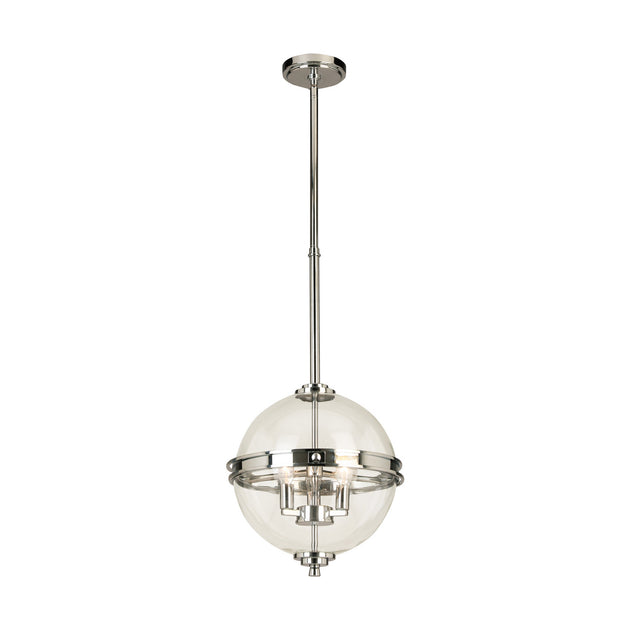 Eglo USA - 204701A - Three Light Pendant - Cecilia - Chrome