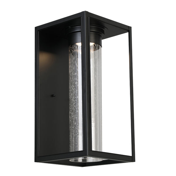 Eglo USA - 204706A - LED Outdoor Wall Light - Walker Hill - Matte Black