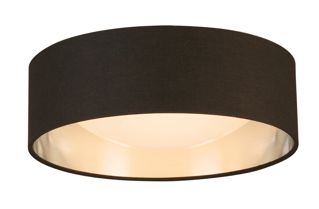Eglo USA - 204718A - LED Ceiling Mount - Orme - Black/Brushed Nickel