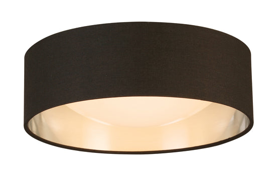 Eglo USA - 204718A - LED Ceiling Mount - Orme - Black/Brushed Nickel