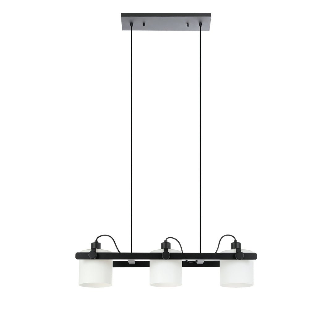 Eglo USA - 204941A - Three Light Pendant - Drummond - Black